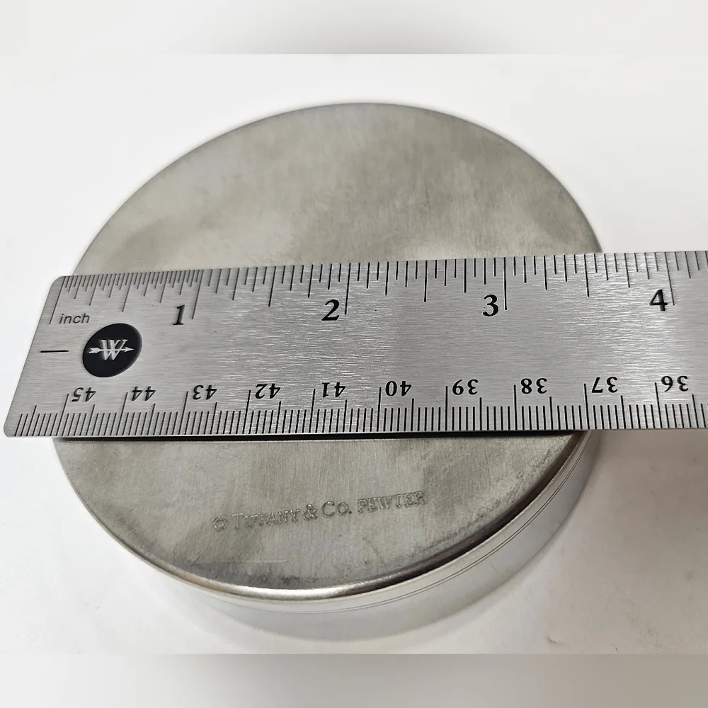 Vintage Tiffany& Co. Pewter Box - Picture 6 of 7